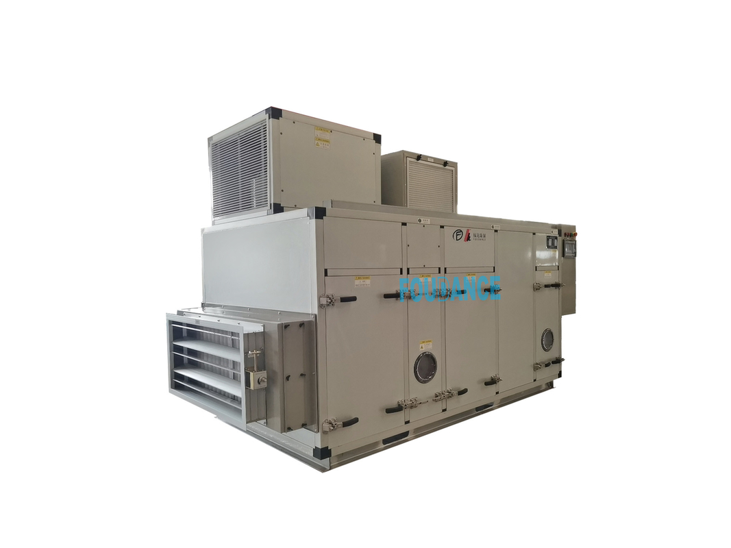 8000m3/h PLC-besturing droogmiddel ontvochtigingsapparaat voor de voedingsmiddelenindustrie
