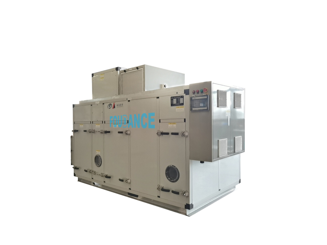 8000m3/h PLC-besturing droogmiddel ontvochtigingsapparaat voor de voedingsmiddelenindustrie
