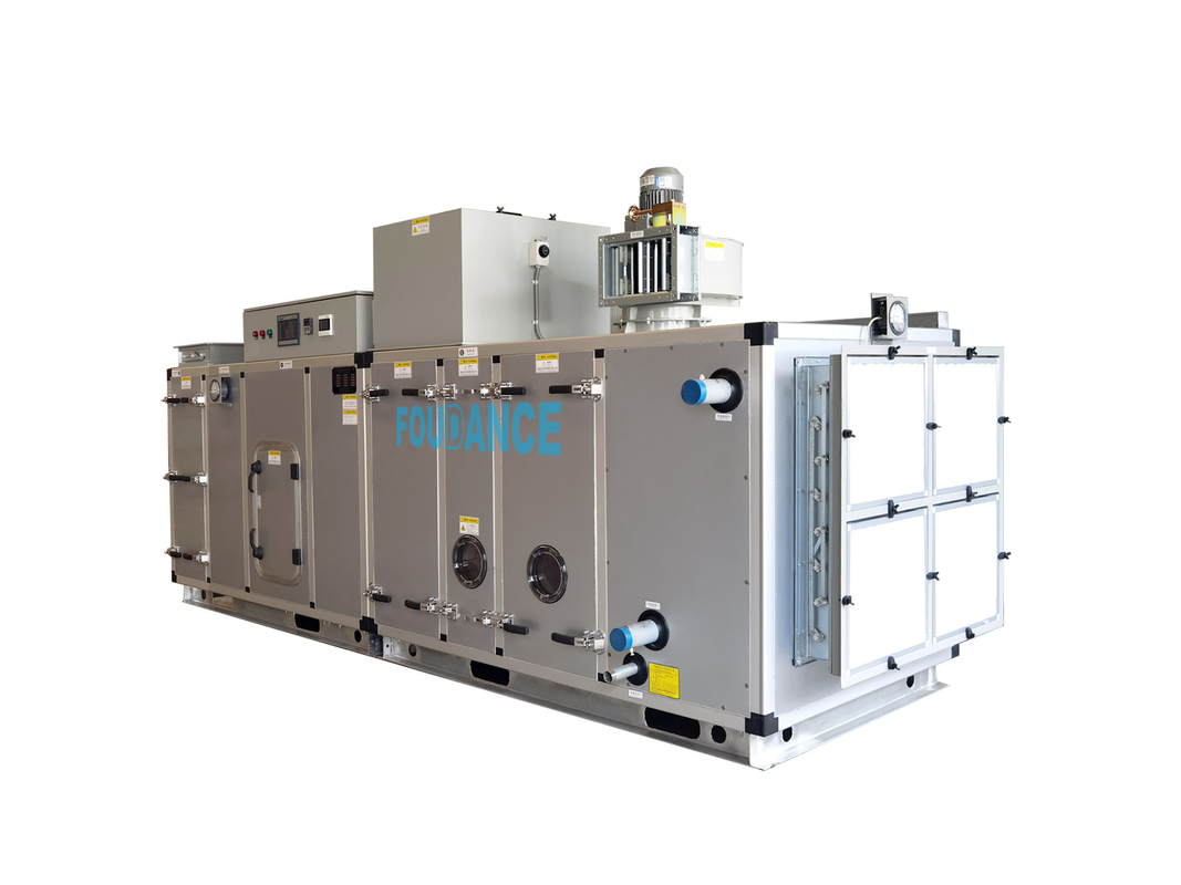 5000m3/h HVAC-ontvochtigingsmiddel ontvochtigingsmiddel automatisch PLC HMI-besturingssysteem voor industriële vochtbeheersing