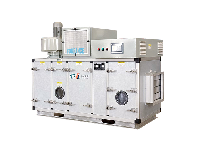 3000CMH Volautomatische PLC-gestuurde Industriële Droogrotor Luchtontvochtiger met HMI