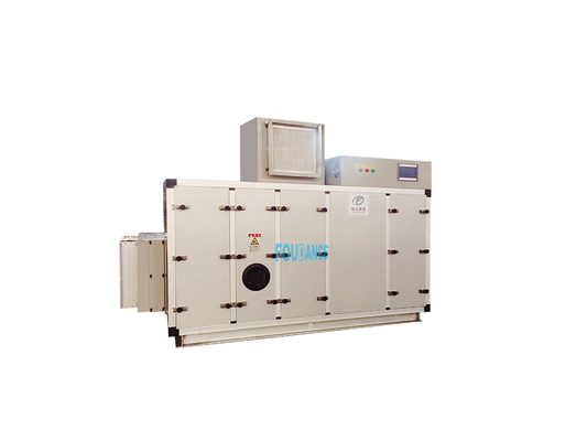 4000m3/h PLC-gestuurd elektrisch regenererend siliciumgelwiel ontvochtigingsapparaat voor voedselverwerking